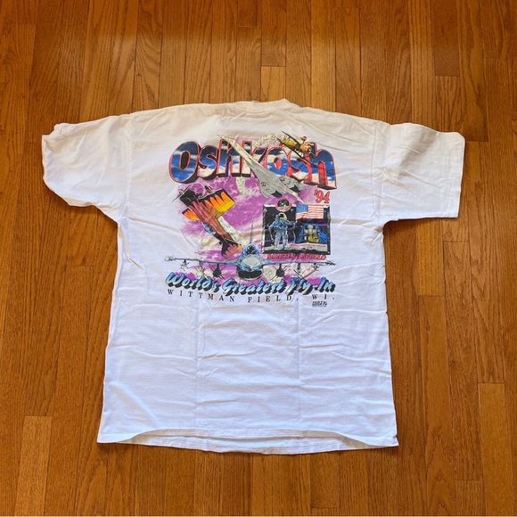 1994 Oskosh Worlds Greatest Fly In vintage t shirt - Picture 6 of 6